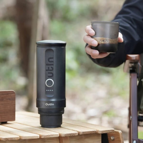 OutIn Nano Portable Espresso Machine (Space Grey) - view 9