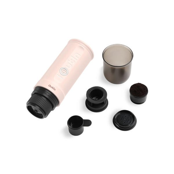 OutIn Nano Portable Espresso Machine (Rose Quartz) X BCRF Gift Set - view 4
