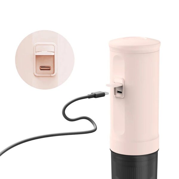 OutIn Nano Portable Espresso Machine (Rose Quartz) X BCRF Gift Set - view 5