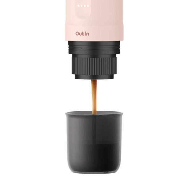 OutIn Nano Portable Espresso Machine (Rose Quartz) X BCRF Gift Set - view 6