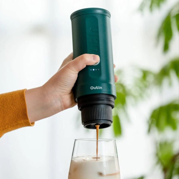OutIn Nano Portable Espresso Machine (OutIn Teal) - view 10