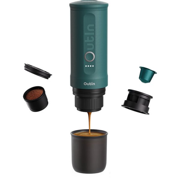 OutIn Nano Portable Espresso Machine (OutIn Teal) - view 4
