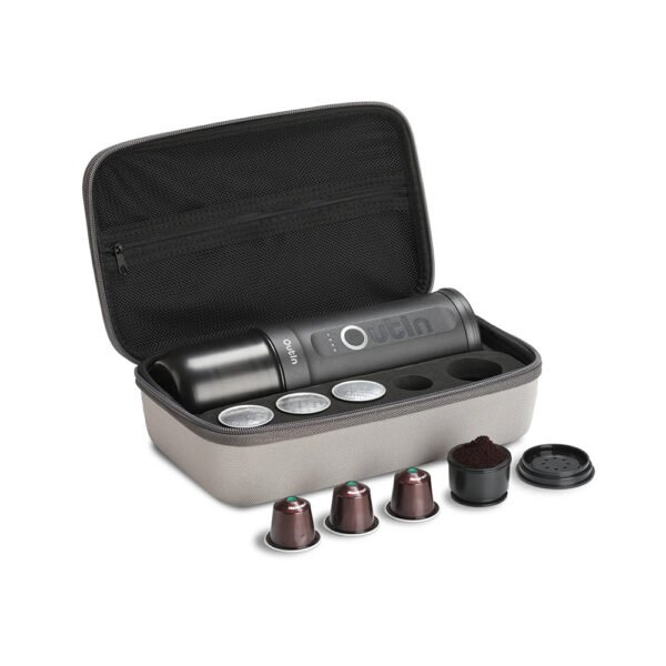 OutIn Traveler Nano Portable Espresso Machine Gift Set (Space Grey) - view 3