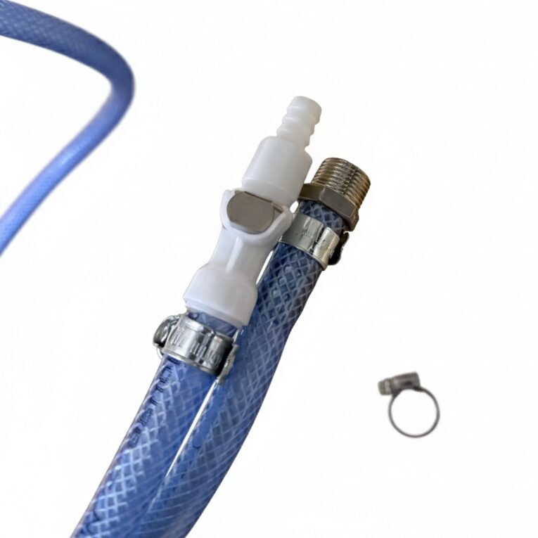 Replacement Fresh Water Hose with Quick Release for Rapid Rinser