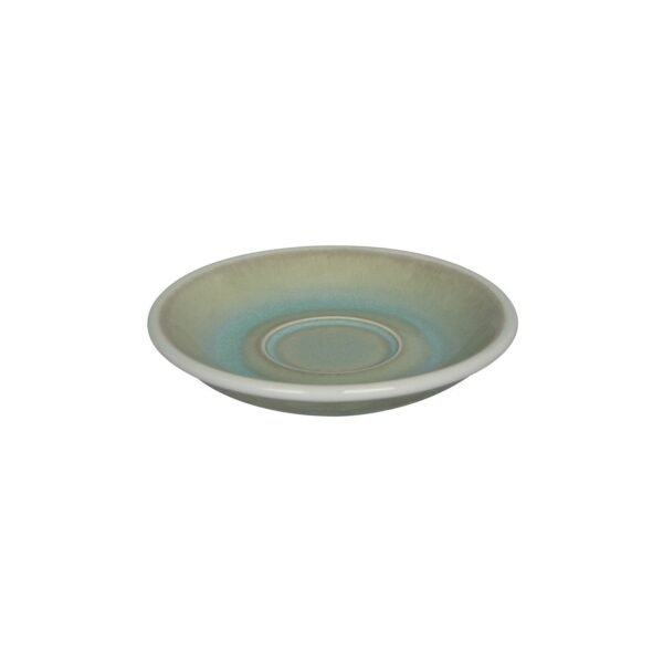 Loveramics Reactive Glaze Potters Espresso Saucer (Basil) 11.5cm