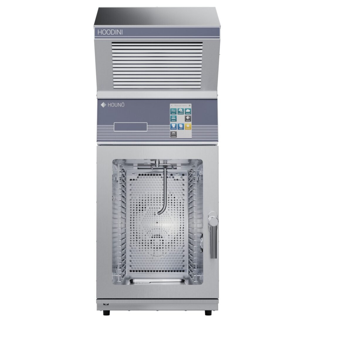 Houno CombiSlim 1.10 oven with Hoodini hood.