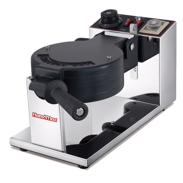 Electric 4-Slice Round Belgium Waffle Maker Machine Baker Iron