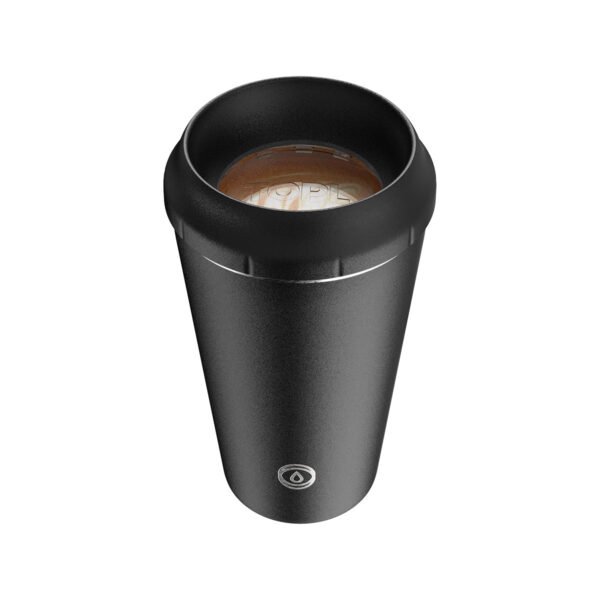 TOPL Flow360° / Stroll Reusable Cup - Charcoal (12oz) - Bundle of 25 - view 3