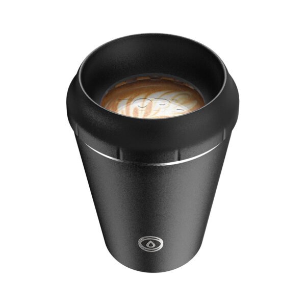 TOPL Flow360° / Stroll Reusable Cup - Charcoal (8oz) - Bundle of 100 - view 3