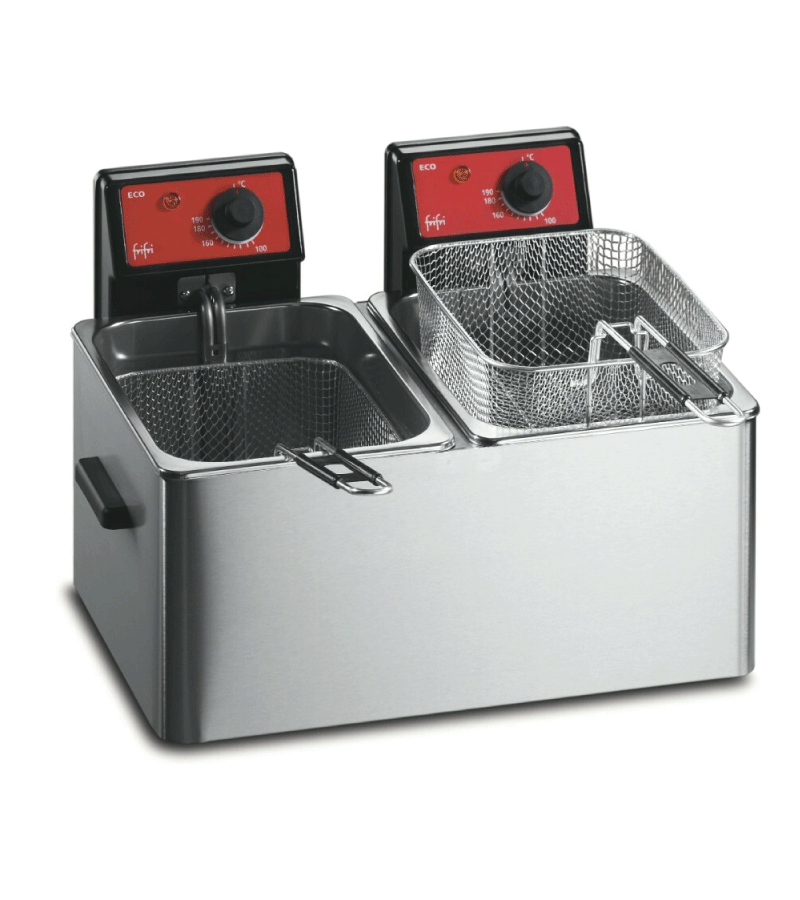 FriFri Eco 6+6 countertop fryer.