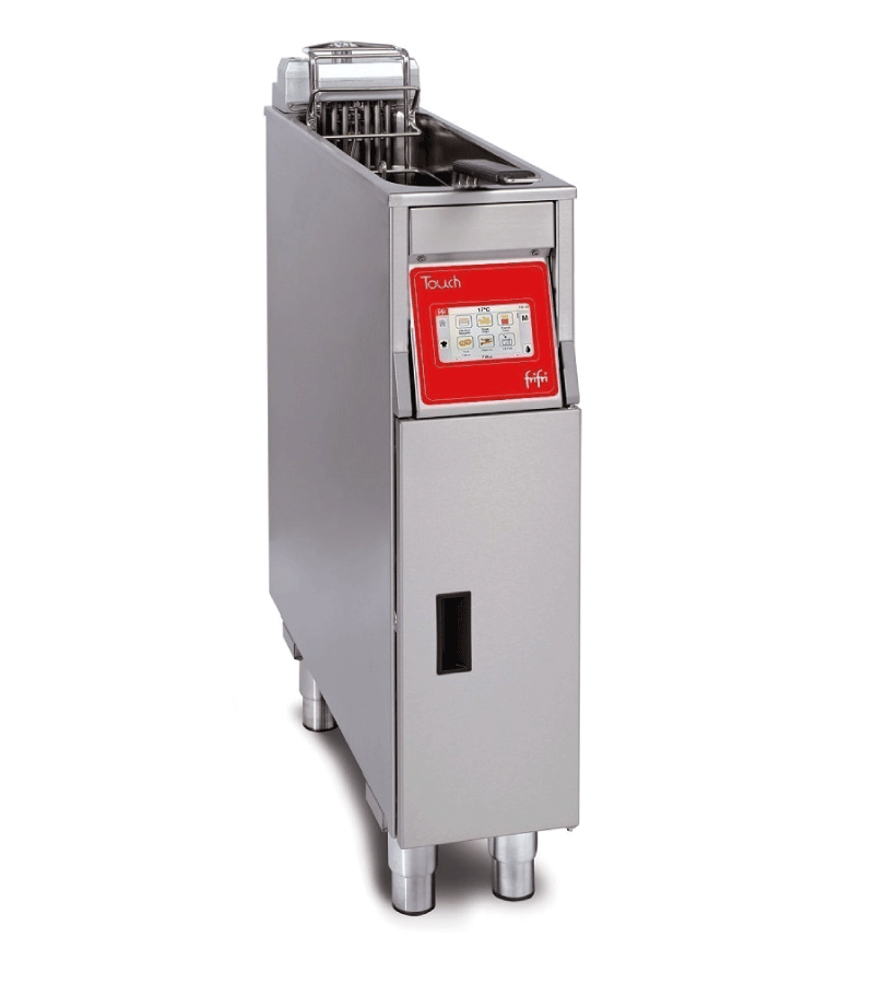 FriFri Touch 211 electric free-standing single tank fryer.