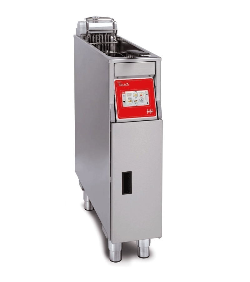 FriFri Touch 211 electric free-standing single tank fryer.