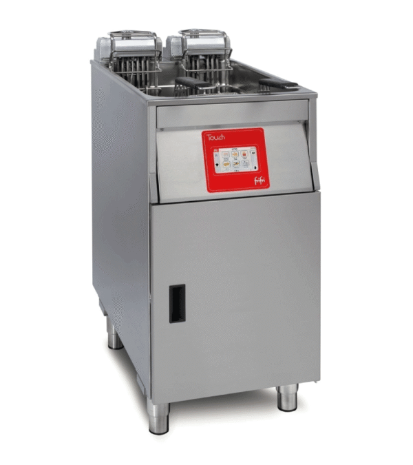 FriFri Touch 412 electric free-standing single tank fryer.