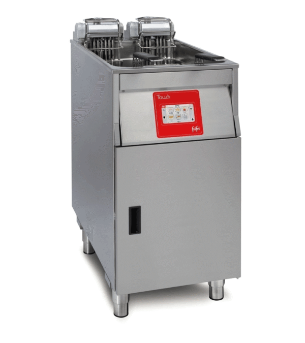 FriFri Touch 412 electric free-standing single tank fryer.