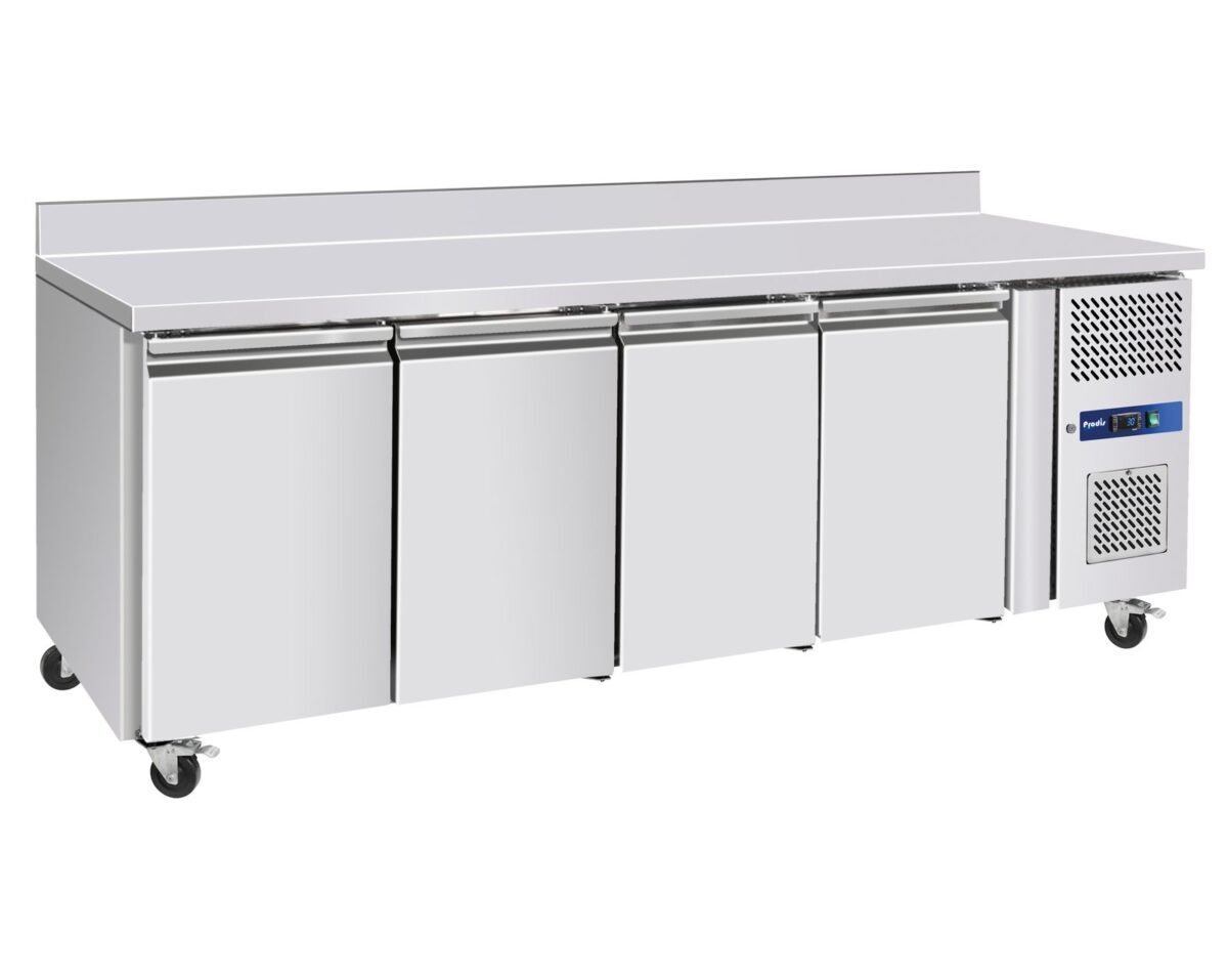 Prodis GRN-W4F Professional Four Door Stainless Steel Counter Freezer