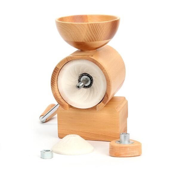 Tanya – hand mill with stone grinding discs - view 3