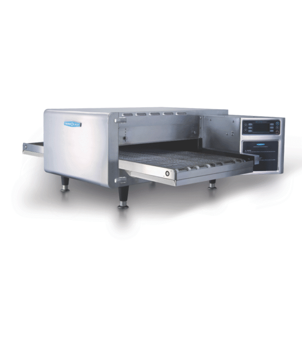 Turbochef HHC2020 split belt ventless conveyor oven.