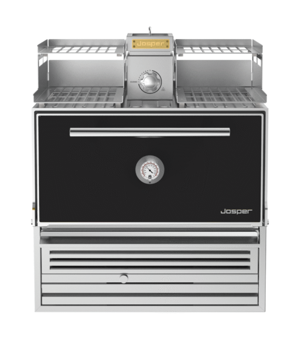 Josper HJX-PRO-L175 large model charcoal oven with warmer.