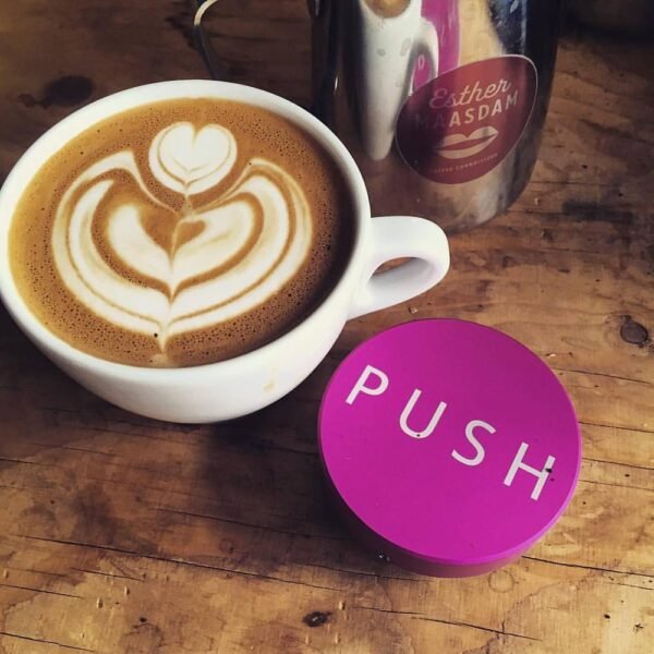 PUSH Adjustable Coffee Tamper - Brown - view 7