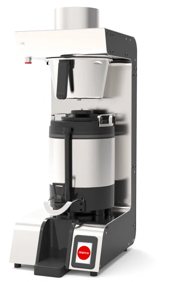 Marco Jet 6 2.8kW batch brewing system.