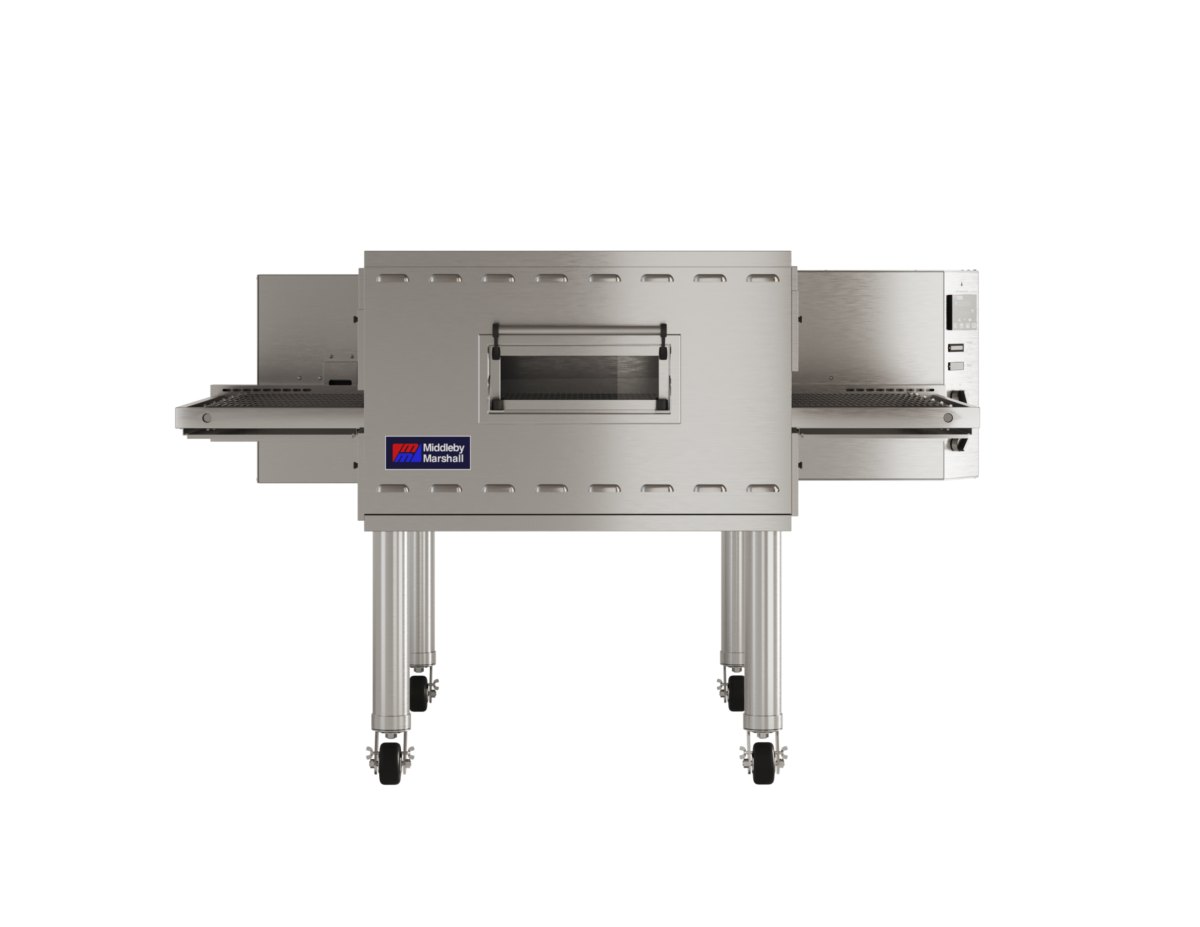 Middleby Marshall PS540 gas traditional impingement conveyor oven.
