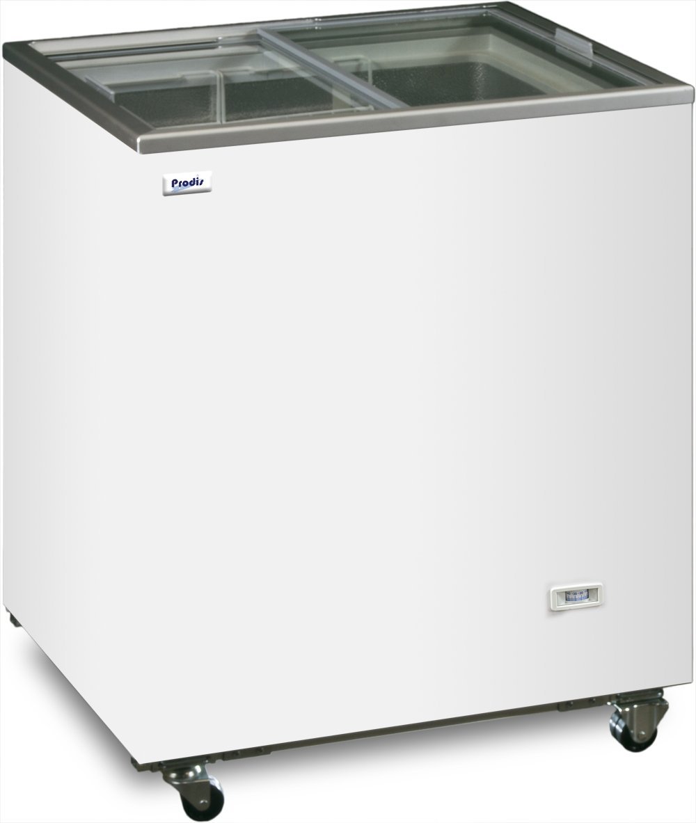 Prodis New Vista NV1 Sliding Lid Display Chest Freezer - 168 Litres