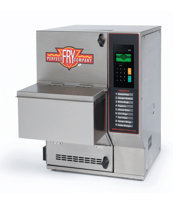 Perfect Fry DSA720/1 ventless fully automatic fryer.