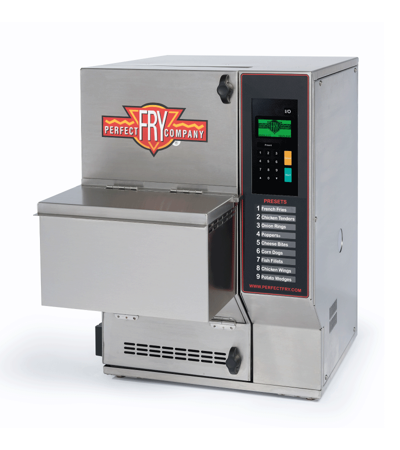 Perfect Fry DSA720/1 ventless fully automatic fryer.