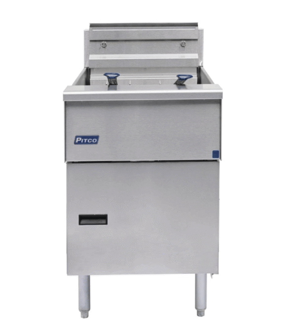 Pitco SE18S-SSTC solstice electric fryer.