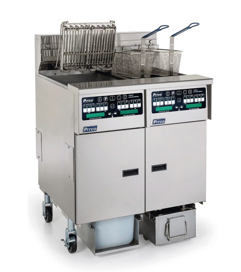 Pitco SELV14S-C/FD-FF 2 vat ROV frysuite.