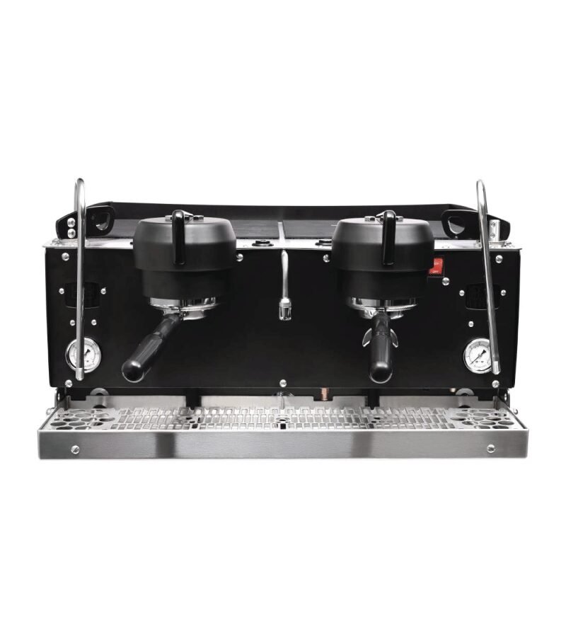Synesso S200 black 2 group espresso machine.