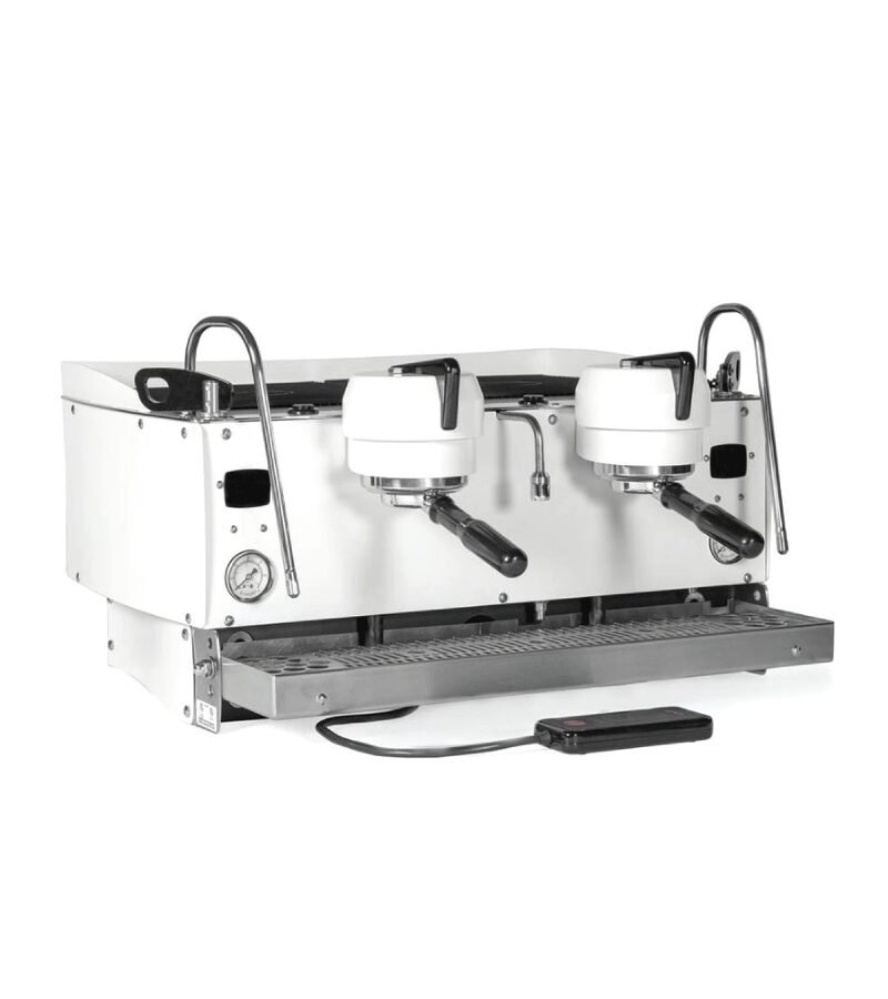 Synesso S200 white 2 group espresso machine.