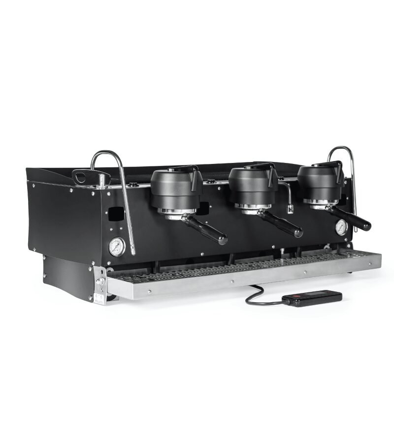 Synesso S300 black 3 group espresso machine.