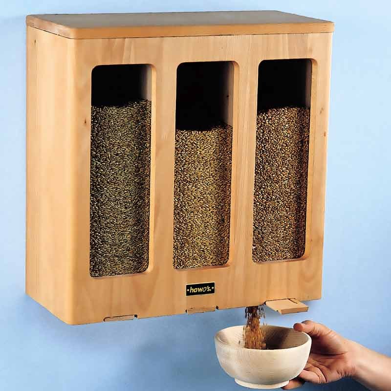 Hawos grain storage 3×5 kg