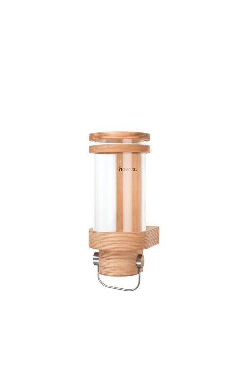 hawos Glass Tube Silo - 30-mm bracket 6-5-l-15x15x37cm