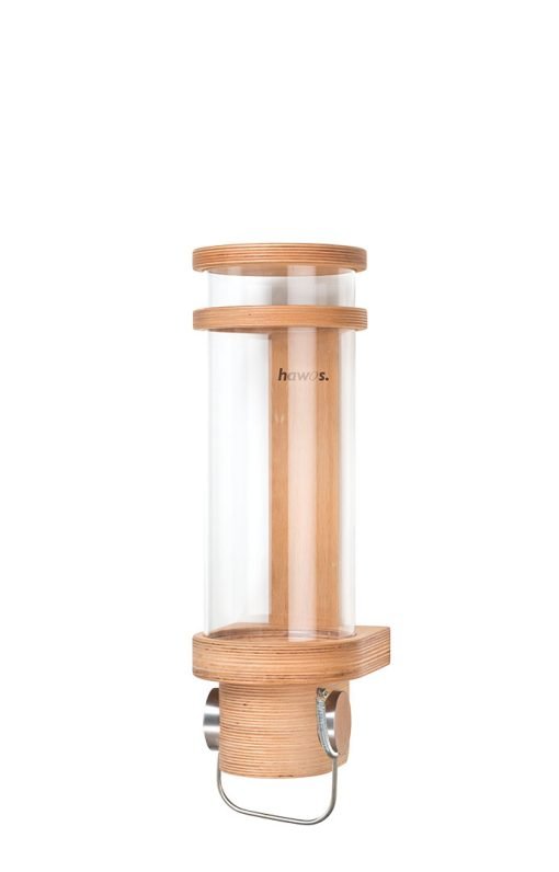 hawos Glass Tube Silo - 45-mm bracket 6-5-l-15x15x37cm