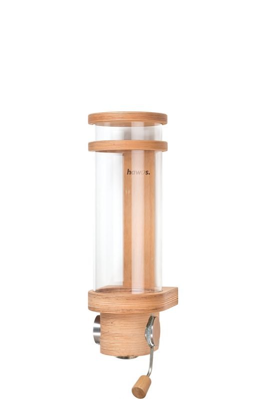hawos Glass Tube Silo - 64-mm lever 6-5-l-15x15x37cm