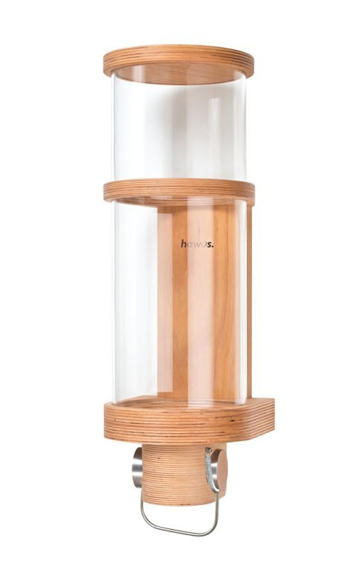 hawos Glass Tube Silo - 64-mm bracket 15-7-l-20x20x50cm