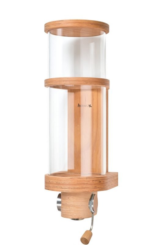 hawos Glass Tube Silo - 64-mm lever 15-7-l-20x20x50cm