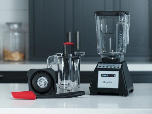 Total Blender incl. WildSide+ Jar - black Twister Jar