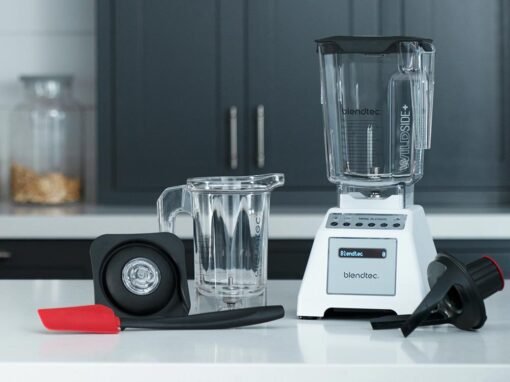 Total Blender incl. WildSide+ Jar - white Twister Jar
