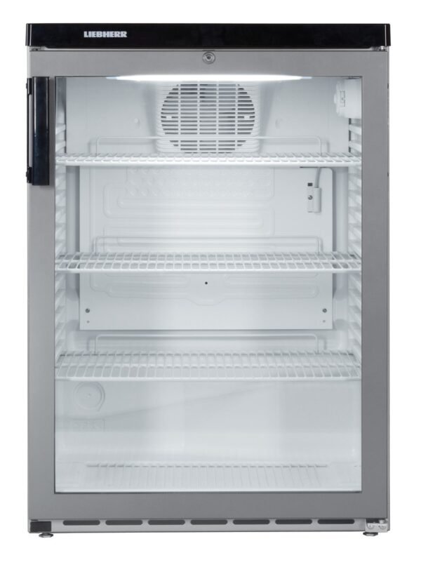 Liebherr FKvesf 1803 6.3 cuft Glass Single Door Undercounter Display Chiller, 171 Litres