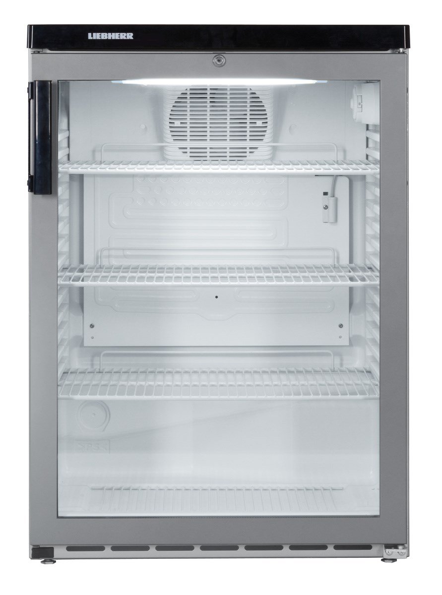 Liebherr FKvesf 1803 6.3 cuft Glass Single Door Undercounter Display Chiller, 171 Litres