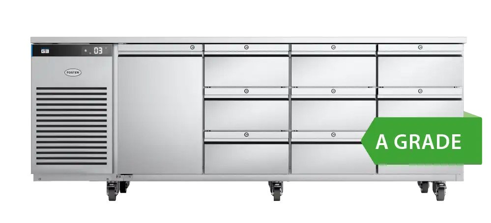 Foster EP1/4H/43-330 EcoPro G3 1 Door & 9 Drawer Refrigerated Counter, 585 Litres