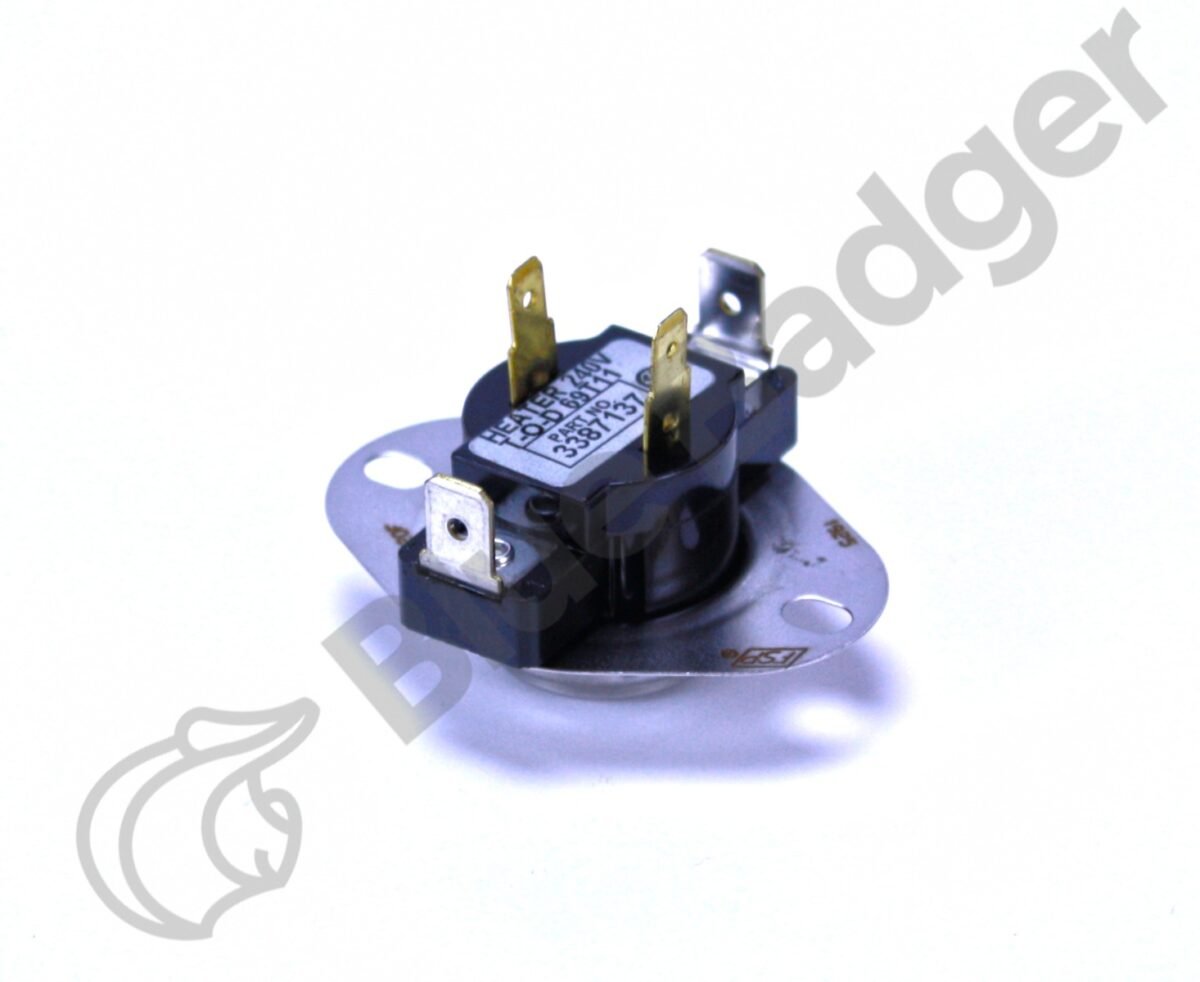 Whirlpool 3LWED4815FW Thermostat Cut Out - Part Number C00311682