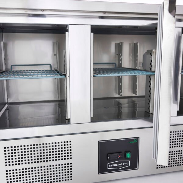 Sterling Pro Cobus SPU303 3 Door Undermounted Counter, 368 Litres - view 7