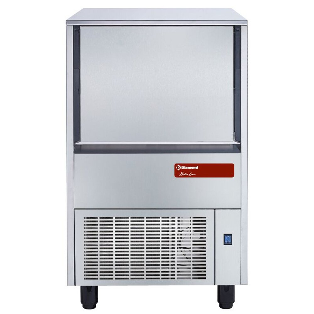 Diamond MXP-55A/N Hollow Ice Cube Maker, 48kg/24hrs Output / 25kg Storage