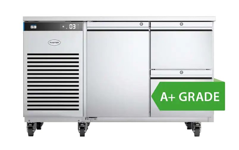 Foster EP1/2H/43-140 EcoPro G3 3 Door Refrigerated Counter, 280 Litres