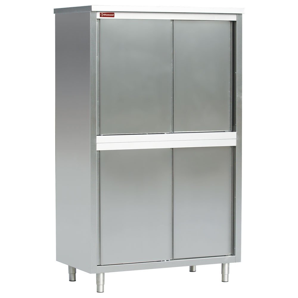 Diamond AR207V1/B High Cupboard, Sliding Doors