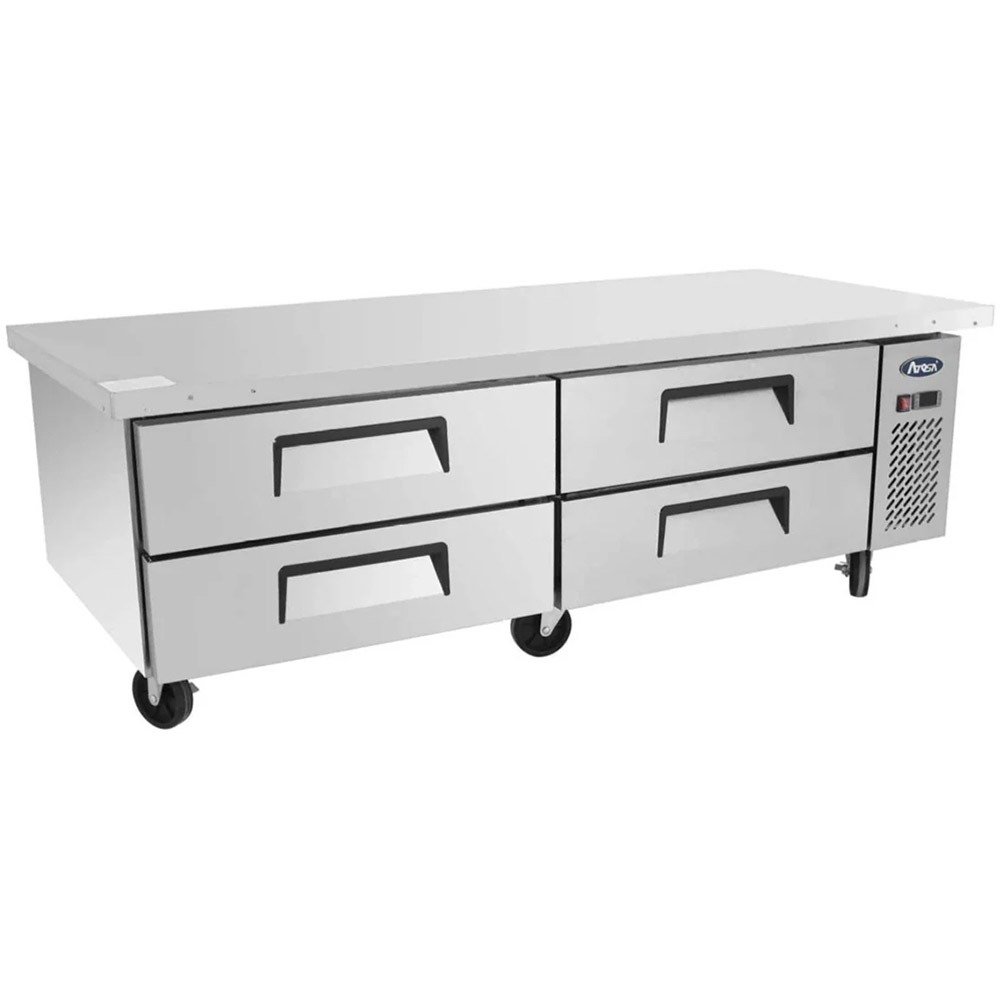 Atosa MGF8453GR 4 Drawer Refrigerated Chef Base 340 Litres, 4 x 2/1GN
